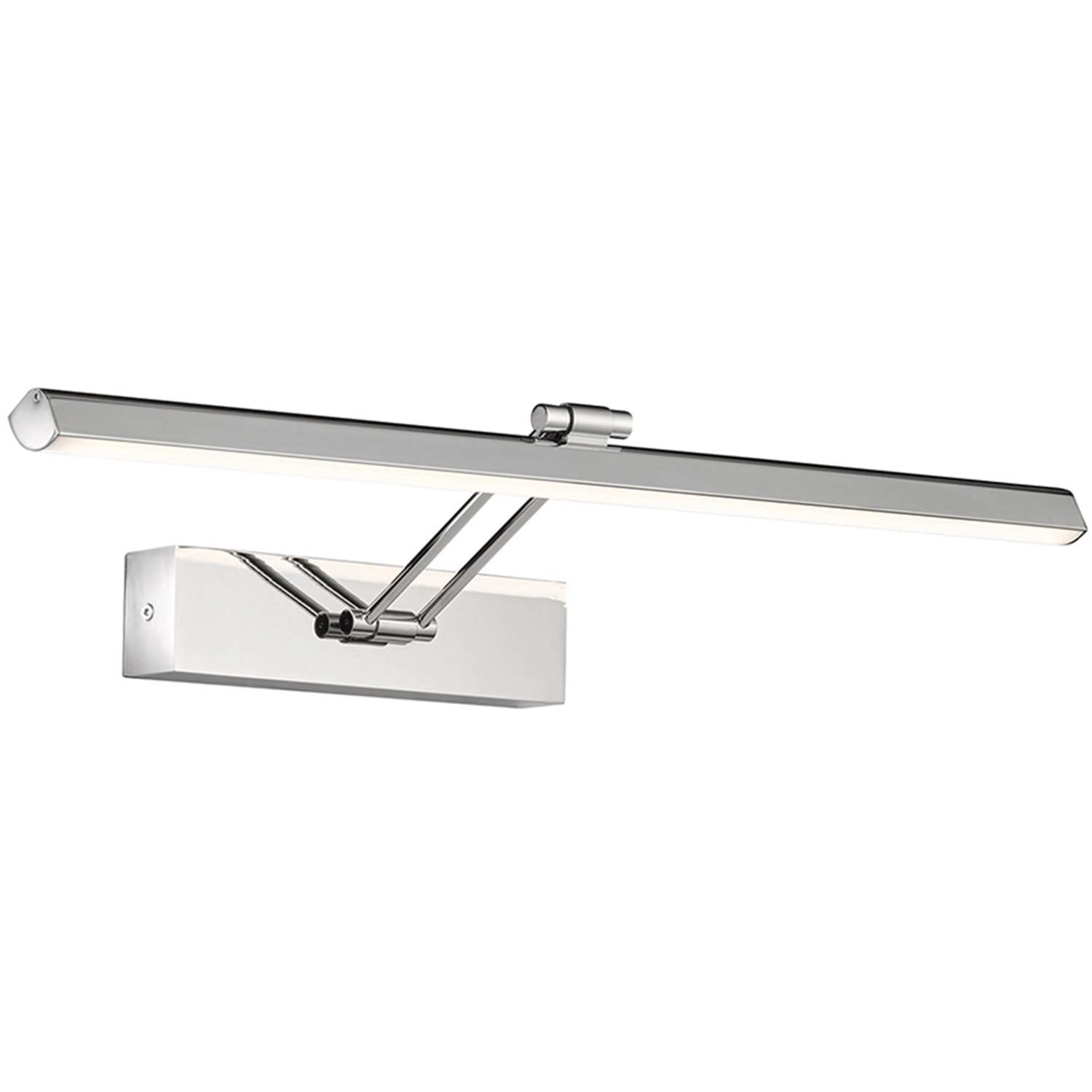 Fischer & Honsel LED-Wandleuchte Baabe 1x 9 W Chrom 960 lm von Fischer & Honsel