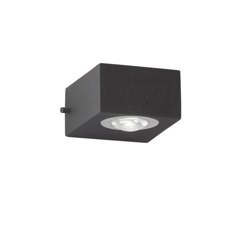 Fischer & Honsel LED-Wandleuchte HELSINKI 2-flammig in Farbe Metall schwarz/Acryl klar Fischer & Honsel LED-Wandleuchte HELSINKI 2-flammig in Farbe Metall schwarz/Acryl klar von Fischer & Honsel