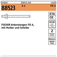 Fis a M10x130 Gewindestange Edelstahl r mit Bewertung - Fischer von Fischer