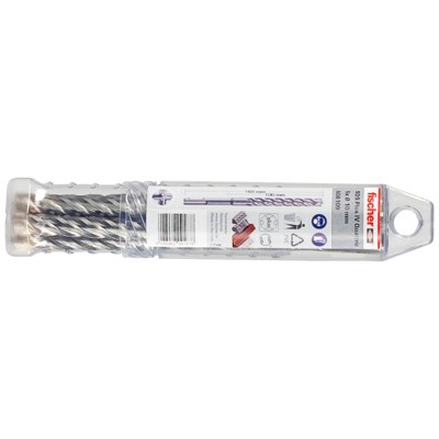 Bohrer mit vierschneidigem Bohrkopf SDS Plus IV Quatt. 6,5/250/310 DP von Fischer