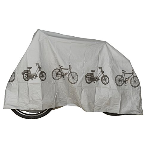 FISCHER 86402 Fahrradgarage Universal Fahrrad-Garage, (B) 2.000 x (H) 1.100 mm, grau, 200 x 110 cm von Fischer