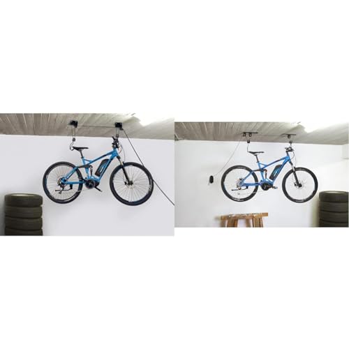 FISCHER Fahrradlift Profi Plus | Tragkraft bis 57 kg | Fahrradhalterung | Deckenhalterung für Fahrräder und E-Bikes | Bis zu 4 m Deckenhöhe | Deckenlift & Fahrradlift Plus | Tragkraft bis 30 kg FISCHER Fahrradlift Profi Plus | Tragkraft bis 57 kg | Fahrradhalterung | Deckenhalterung für Fahrräder und E-Bikes | Bis zu 4 m Deckenhöhe | Deckenlift & Fahrradlift Plus | Tragkraft bis 30 kg von Fischer