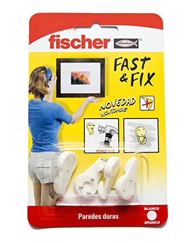 Fischer 534844 Hakenleiste 3-teilig fast&fix von fischer
