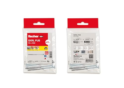 FISCHER 543513 - BOLSA SXRL 10x100 FUS 4 UDS von fischer