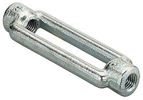 Fischer 64090 Spannschloss Schloss Spann Schloss Gewinde M12 Stahl Verzinkt 25 St B-Ware von Fischer
