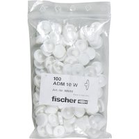 Fischer - Abdeckkappe adm 10 w weiß von Fischer