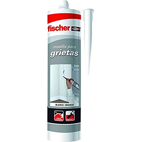 Fischer 98675 – Spachtelmasse Füllung Risse weiß von fischer