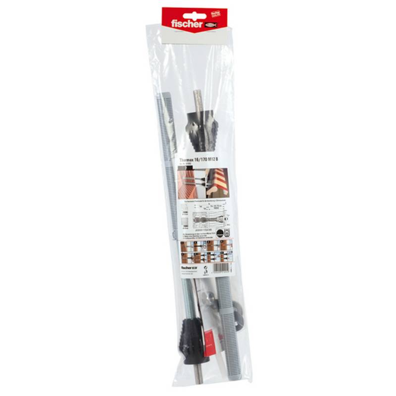 Fischer Abstandsmontagesystem 'Theramax 16' für Dämmstoffe 62 bis 170 mm, M12 von Fischer