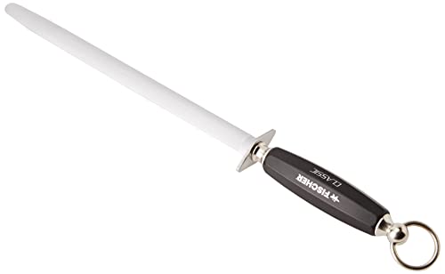 Fischer Bargoin 12-Inch Oval Sharpening Steel Classic, Fine Cut by FISCHER BARGOIN von Fischer