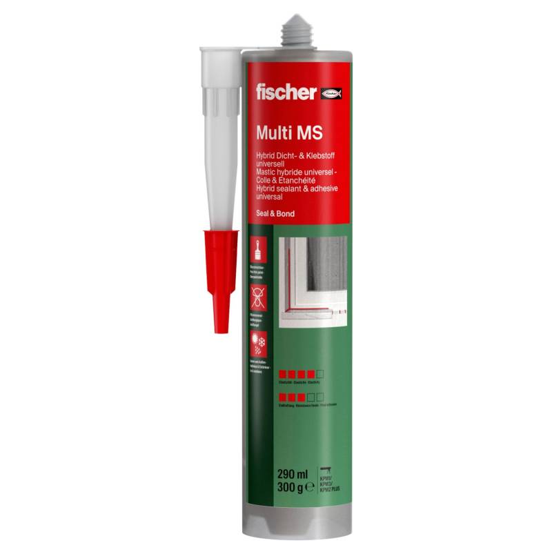 Fischer Bauklebstoff Multi MS Weiß 290 ml von Fischer