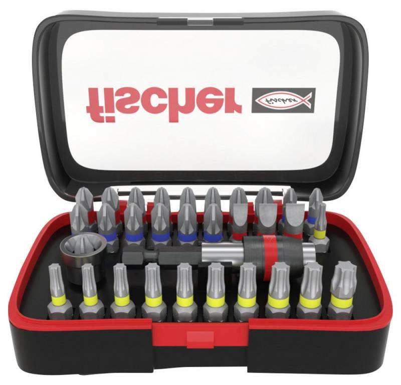 Fischer Bit-Set Fischer FPB Bit Set Profi W 32 559121 Bit-Set 32teilig von Fischer
