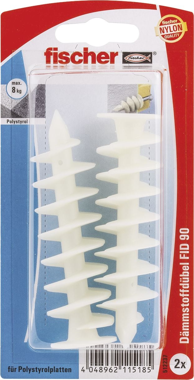Fischer Dämmstoffdübel FID 6.0 x 90 mm - 2 Stück von Fischer