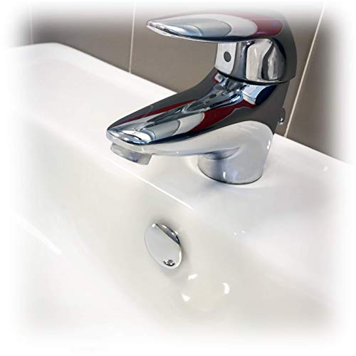 Fischer TTP K Chromdeckel, Waschbecken und Bidet, 551885, verchromt, Taglia unica von fischer