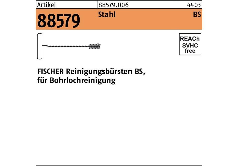 Fischer Drahtbürste Reinigungsbürste R 88579 FHB-BS 10 Stahl von Fischer