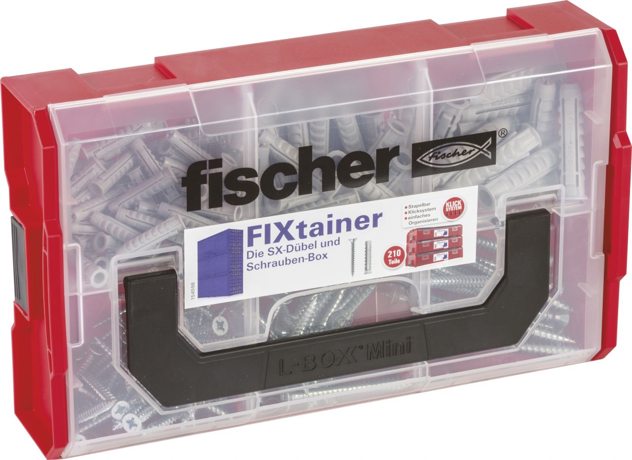 Fischer Dübel SX Fixtrainer- 205 Stück von Fischer