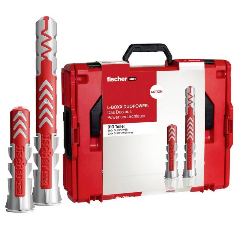 Fischer Dübel-Set Fischer 558627 DUOPOWER Dübel-Sortimentsbox 910 Teile Fischer Dübel-Set Fischer 558627 DUOPOWER Dübel-Sortimentsbox 910 Teile von Fischer