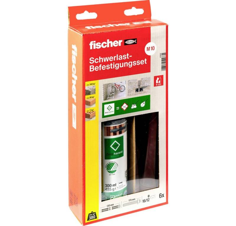 Fischer Dübel-Set Fischer 571013 Schwerlast-Befestigungsset 1 St. Fischer Dübel-Set Fischer 571013 Schwerlast-Befestigungsset 1 St. von Fischer