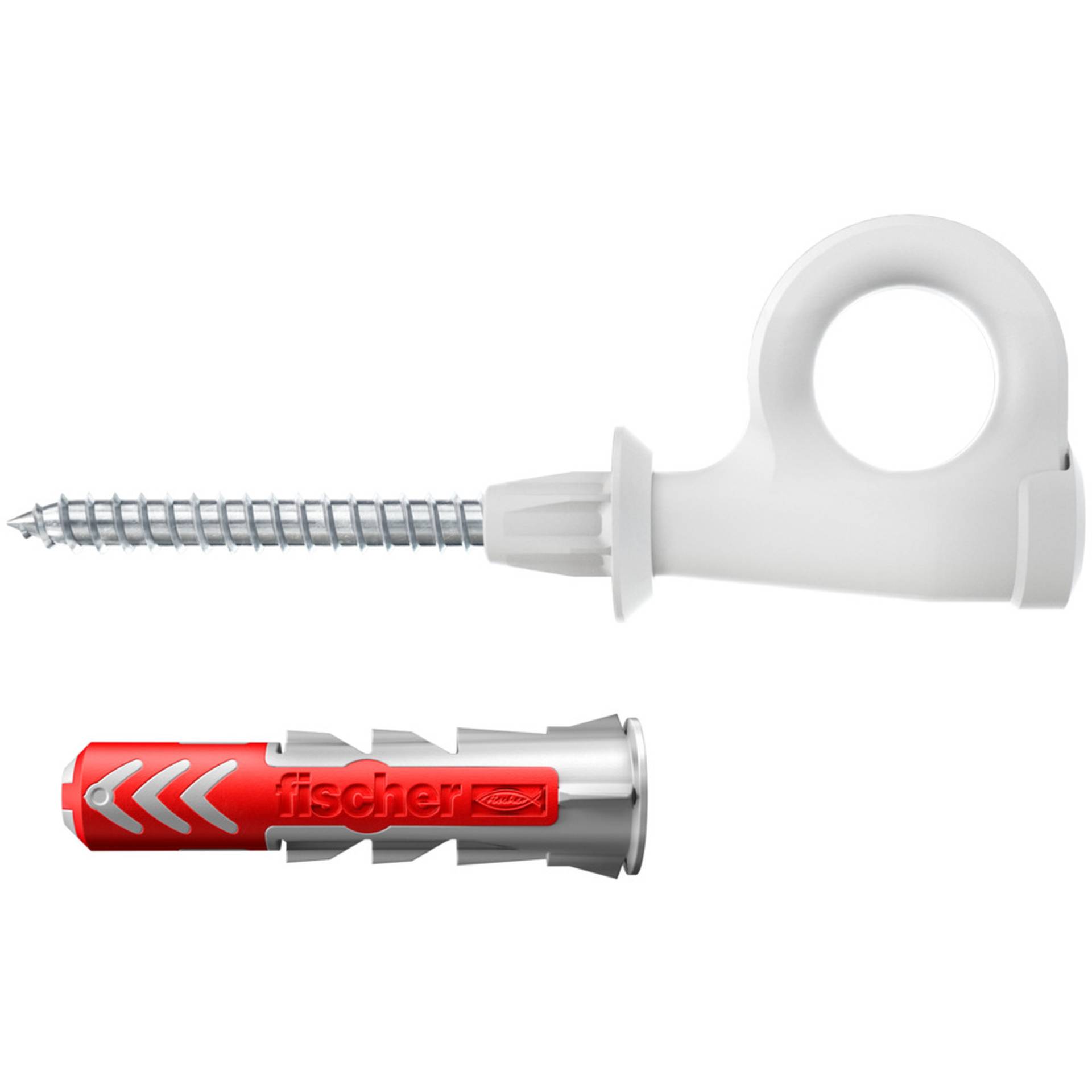 Fischer Dübel mit Ösenhaken 'DuoPower EasyHook Loop' Ø 8 x 40 mm, 4 Stück Fischer Dübel mit Ösenhaken 'DuoPower EasyHook Loop' Ø 8 x 40 mm, 4 Stück von Fischer
