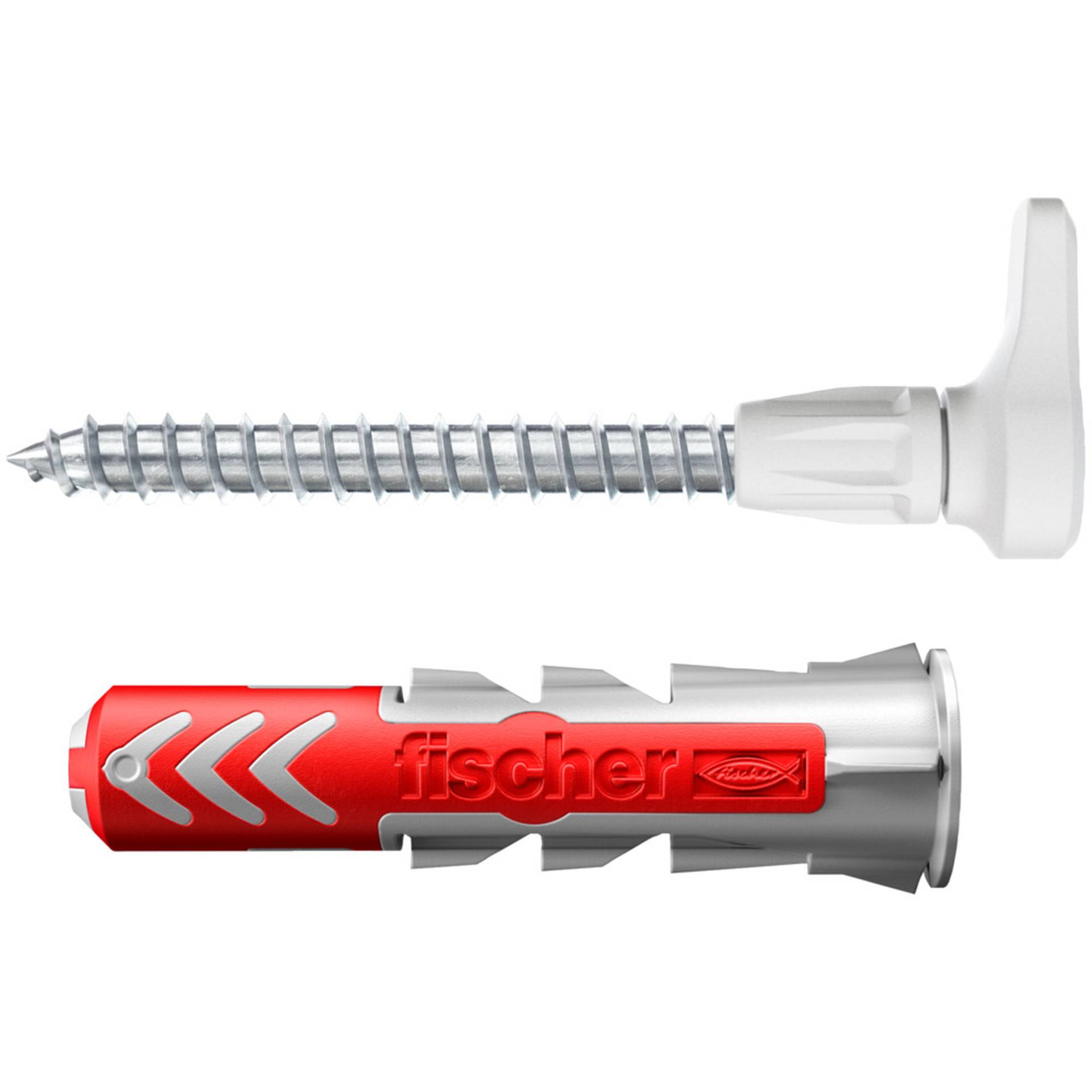 Fischer Dübel mit Winkelhaken 'DuoPower EasyHook Angle' Ø 8 x 40 mm, 4 Stück Fischer Dübel mit Winkelhaken 'DuoPower EasyHook Angle' Ø 8 x 40 mm, 4 Stück von Fischer