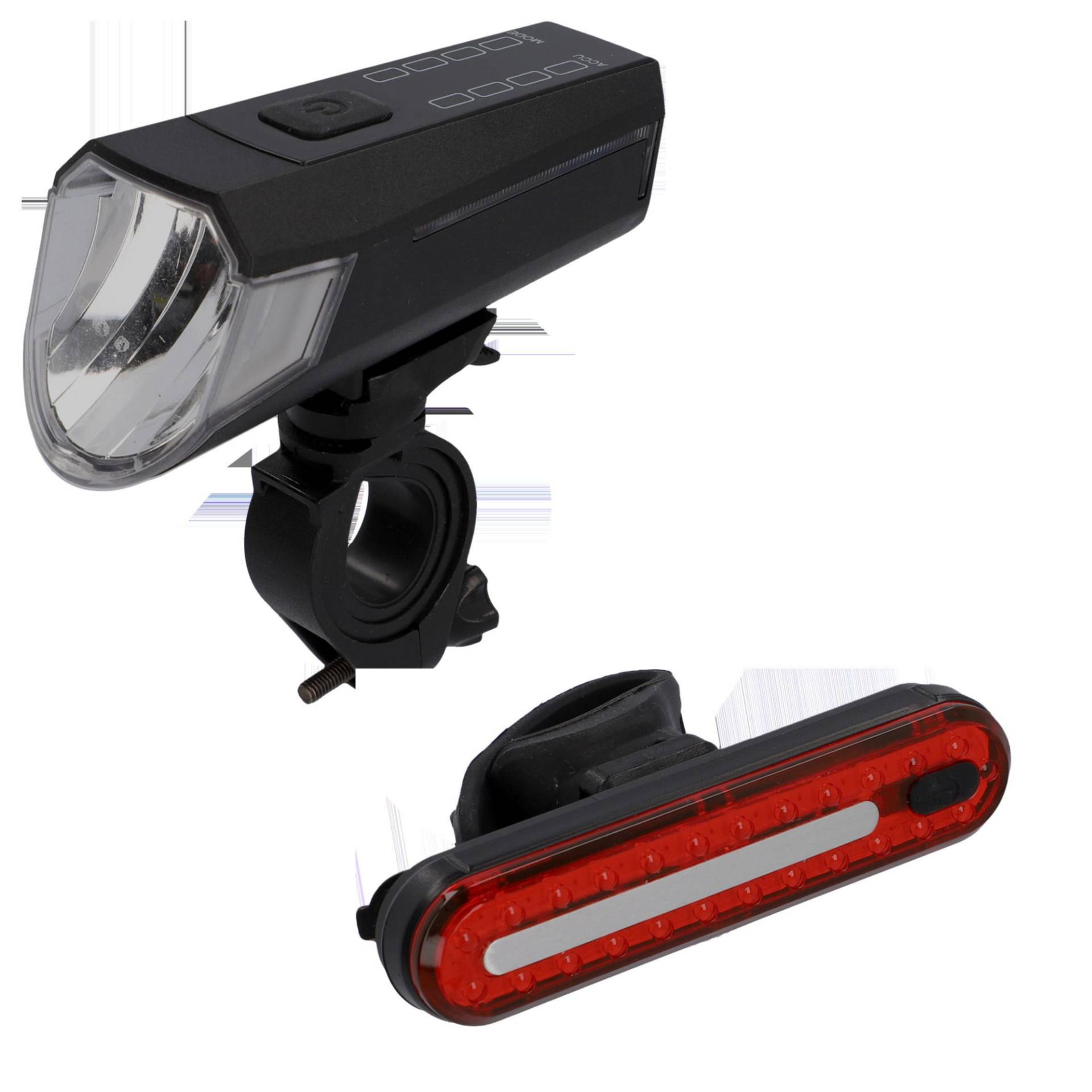 Fischer LED Beleuchtungs-Set 'Stop' Akku 80/40/20 Lux mit Lichtsensor von Fischer