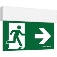 Fischer LED-Rettungszeichenleuchte EB 3/8h,27m,IP41 S1-U383AT2.V5 - S1-U383AT2.V5 von Fischer