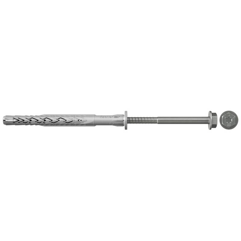 Fischer Langschaftdübel 'SXRL FUS' mit Sechskantschraube rostfreier Stahl Ø 10 x 120 mm 50 Stück von Fischer