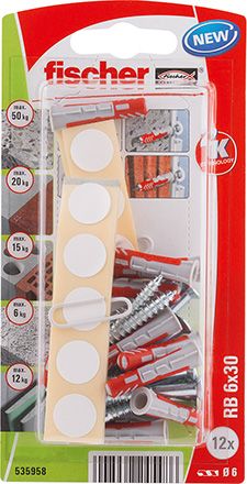 Fischer Regalbefestigung 6,0 x 30 mm von Fischer