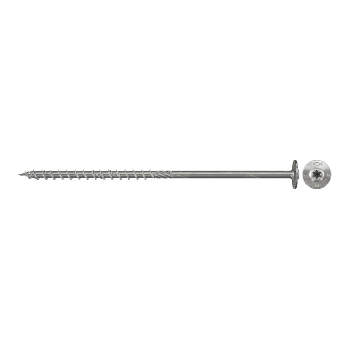 Fischer Schraube Befestigung Power Fast Tellerkopf 6x160 Edelstahl Holz 100 Stück B-Ware von Fischer