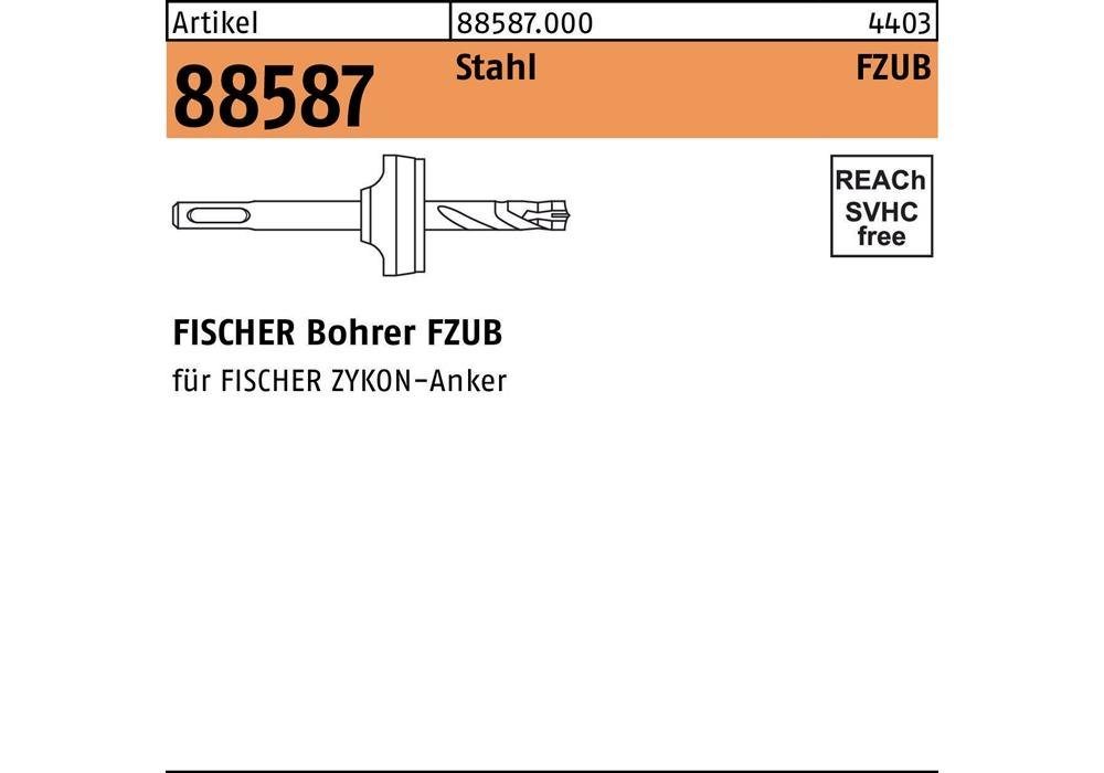 Fischer Steinbohrer Bohrer R 88587 FZUB 18 x 80 Stahl von Fischer