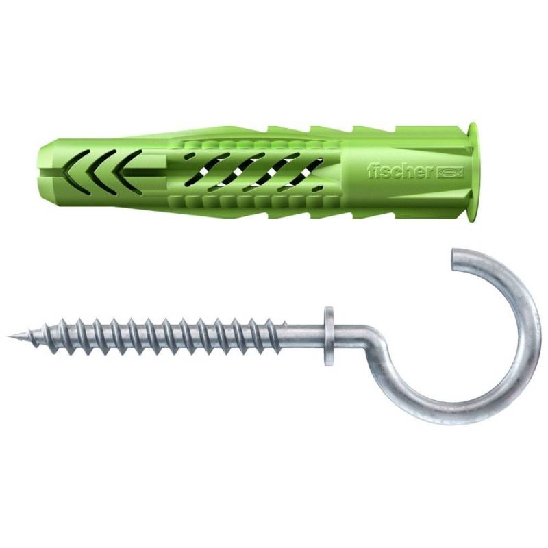 Fischer Universaldübel-Set UX green 10.0 x 60 mm - 2 Stück von Fischer