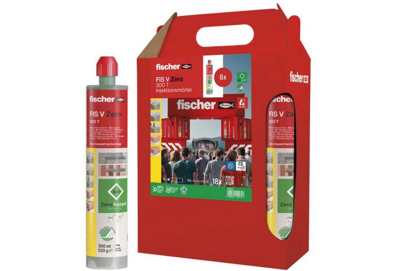 Fischer Universaldübel fischer Injektionsmörtel FIS V Zero 300 T Sixpack Fischer Universaldübel fischer Injektionsmörtel FIS V Zero 300 T Sixpack von Fischer