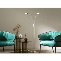 Led Stehleuchte pool Silber 2-flammig dimmbar, Höhe 160cm Led Stehleuchte pool Silber 2-flammig dimmbar, Höhe 160cm von Fischer