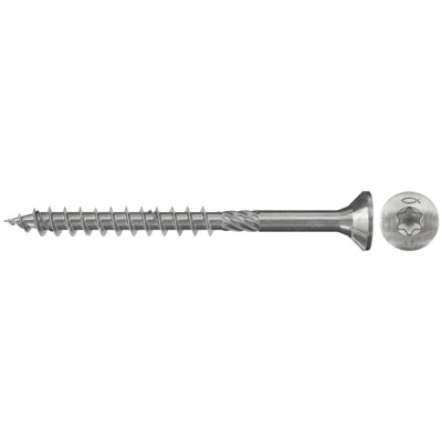 Spanplattenschraube Power-Fast, Senkkopf, Edelstahl A2, TG, TX 6,0x80 von Fischer