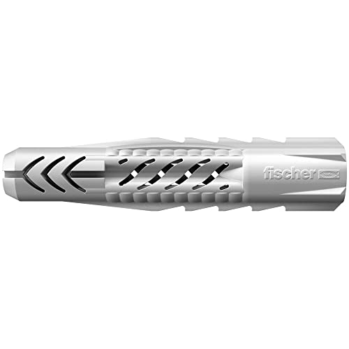 fischer Universaldübel UX 8 x 50, Schachtel mit 100 Nylondübeln, Allzweckdübel ohne Rand, für optimalen Halt bei Befestigungen in Beton, Gipskarton, Kalksand-Lochstein uvm. fischer Universaldübel UX 8 x 50, Schachtel mit 100 Nylondübeln, Allzweckdübel ohne Rand, für optimalen Halt bei Befestigungen in Beton, Gipskarton, Kalksand-Lochstein uvm. von fischer