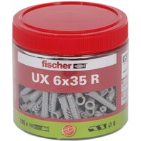 Fischer - Universaldübel Ux 6X35 r Dose (185) - 531027 von Fischer