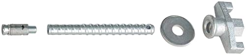 fischer 90680 Diamantbohrgerätebefestigung FDBB 16/50 Set, Silber/schwarz von fischer