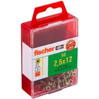 Power-Fast 2,5x12 Senkk. gevz vg pz - Fischer von Fischer