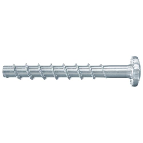 fischer UltraCut FBS II 6x40/5 Panhead, leistungsstarke Betonschraube, Linsenkopfschraube, zur Befestigung in den Bereichen Sanitär, Heizung & Klima, galvanisch verzinkt, 100 Stk. von fischer