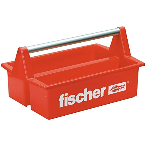 fischer Werkzeugkasten Plastik Rot von fischer