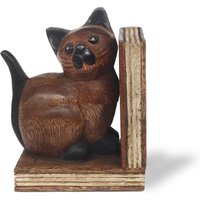 Buchstütze "Katze' Links von FischersLagerhaus