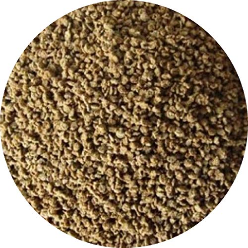 Fischfutter Granulat Grün Vegetal Barschgranulat Diskus Zierfischgranulat 2 mm (250ml) von Fischfuttertreff