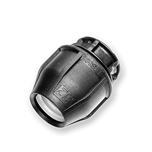 PE Endkappe 32mm Endstück Fitting zur Verbindung von PE-Rohren 32-B von Fish
