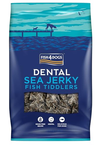 Fish4Dogs Dental - Sea Jerky Fish Tiddlers - 575g von Fish4Dogs