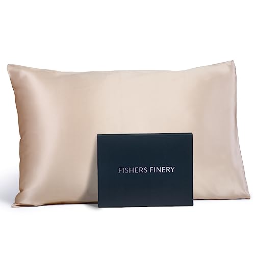 Fishers Finery Good Housekeeping Winner Kissenbezug, 100% Reine Maulbeerseide, 25 mm, Taupe Fishers Finery Good Housekeeping Winner Kissenbezug, 100% Reine Maulbeerseide, 25 mm, Taupe von Fishers Finery