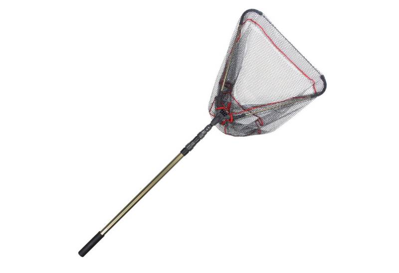 Fishing Tackle Max Angelkescher FTM Unterfangkescher Compact gummiert kurz 186cm - Angelkescher von Fishing Tackle Max