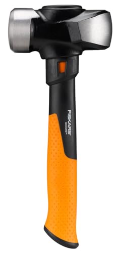 Fiskars Fäustel IsoCore M für den Einsatz bei Präzisionsabbrucharbeiten, Länge: 29 cm, Gewicht: 1,64 kg, Schwarz/Orange, 1020217 von Fiskars