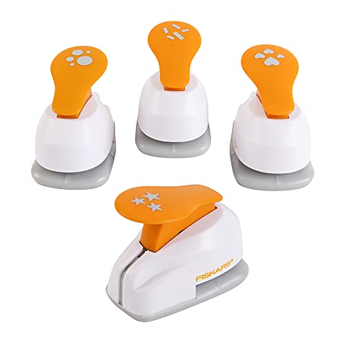 Fiskars 105320-1001 Confetti-making Punch Set Stanzset für Konfetti, Orange von Fiskars