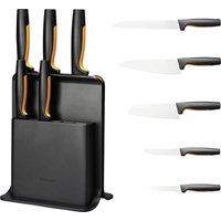 Fiskars - 1057554 Functional Form Messerblock mit 5 Messern, Kunststoff von Fiskars