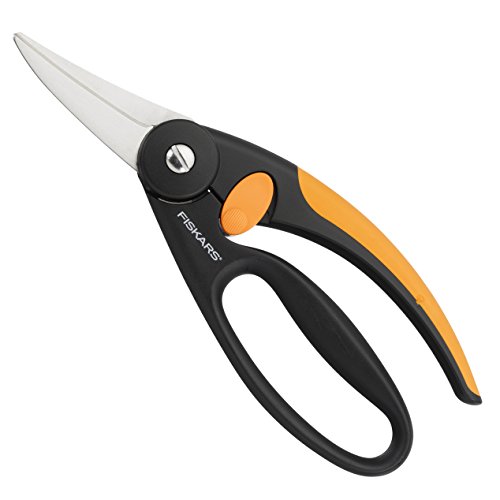Fiskars Allzweckschere, Länge: 22 cm, Rostfreie Stahl-Klinge/Glasfaserverstärkte Kunststoff-Griffe, Schwarz/Orange, Elegance, P45, 1001533 Fiskars Allzweckschere, Länge: 22 cm, Rostfreie Stahl-Klinge/Glasfaserverstärkte Kunststoff-Griffe, Schwarz/Orange, Elegance, P45, 1001533 von Fiskars