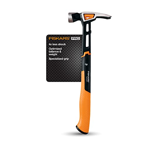 Fiskars 750230-1001 IsoCore Hammer für den allgemeinen Gebrauch, 39,5 cm, US import von Fiskars